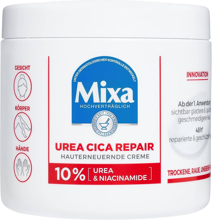 Mixa Urea Cica Repair+ Regenerating Cream